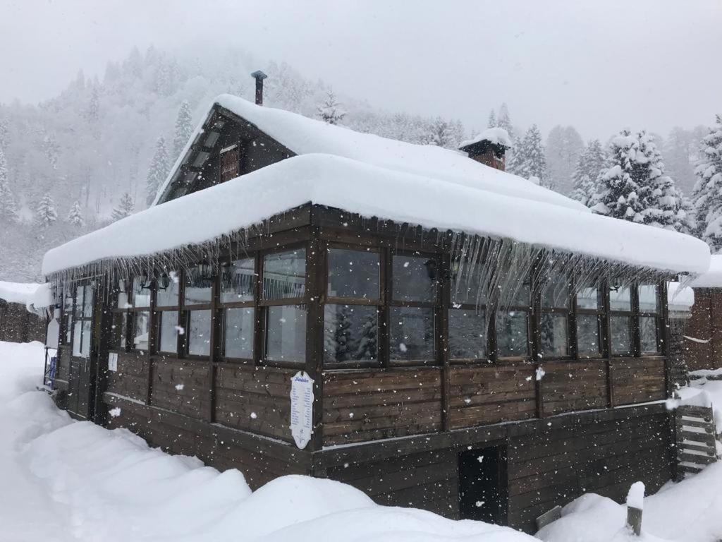 Kardelen Bungalov Evleri̇ Villa Ayder Yaylasi Buitenkant foto